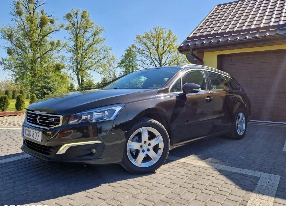 Peugeot 508 cena 36500 przebieg: 172000, rok produkcji 2015 z Pogorzela małe 277